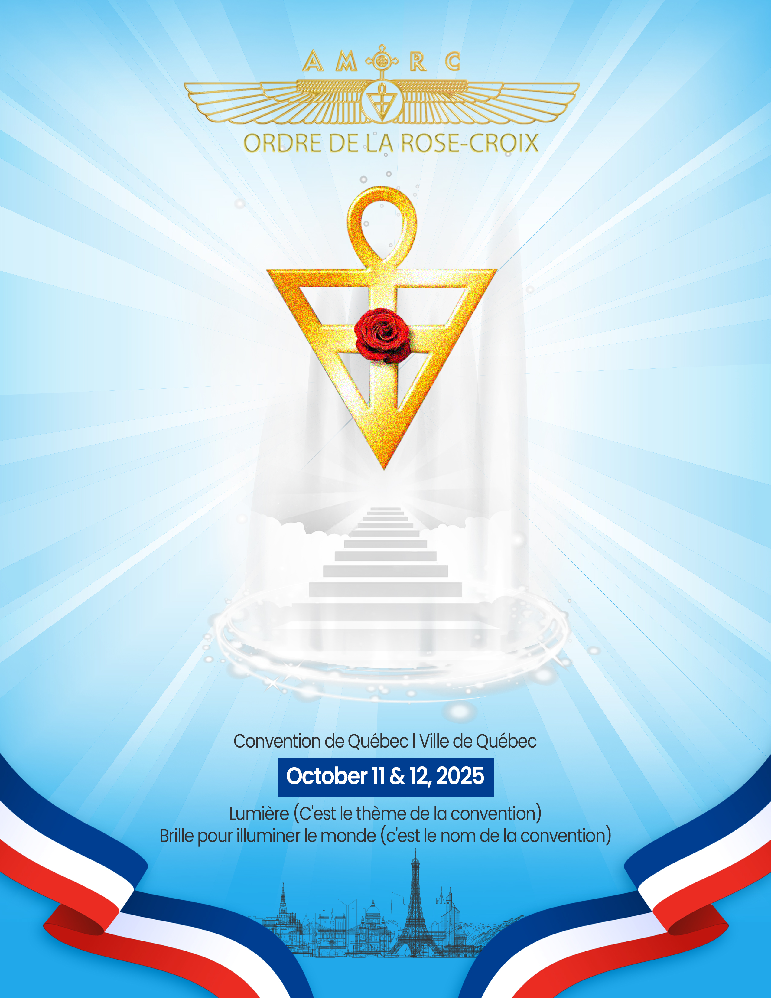 Flyer Design by Maxo-Biz for AMORC QUEBEC | Design #30749502