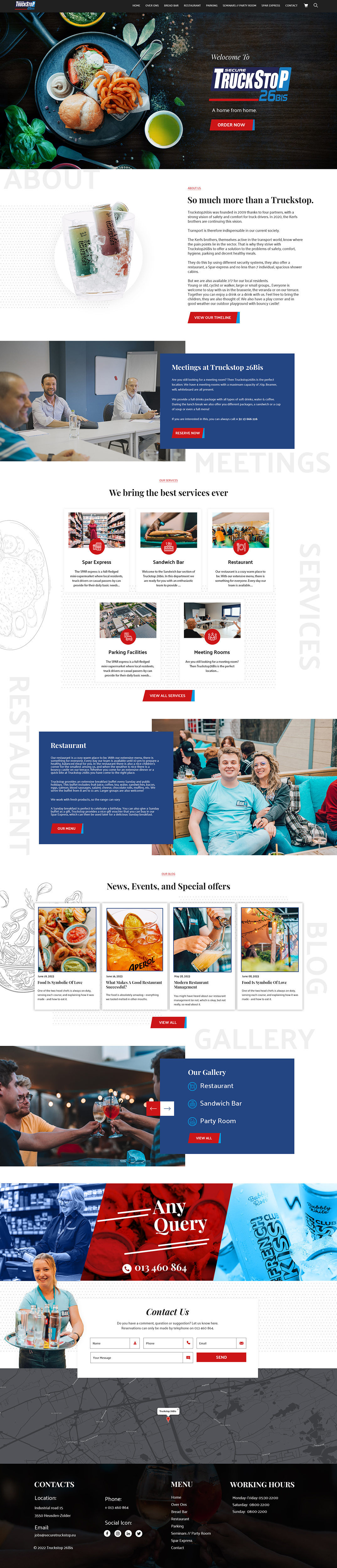 Web Design by creative.bugs for Truckstop 26Bis BV | Design #30766407