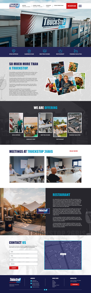 Web Design by creative.bugs for Truckstop 26Bis BV | Design: #30773190