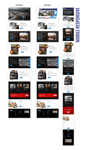 Web Design by sai.designer87 for Truckstop 26Bis BV | Design: #30749893