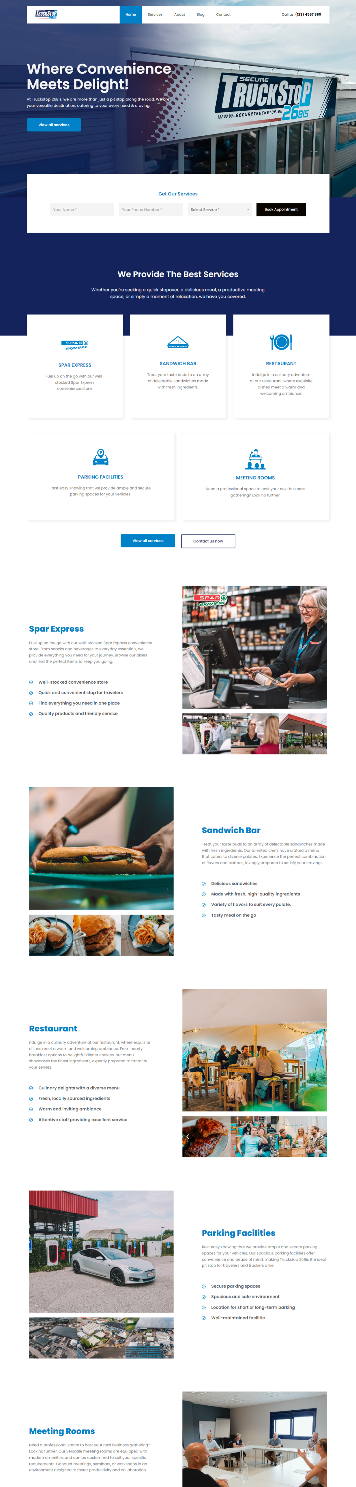 Diseño Web por Syed Ajmal Karim para Truckstop 26Bis BV | Diseño #30757980