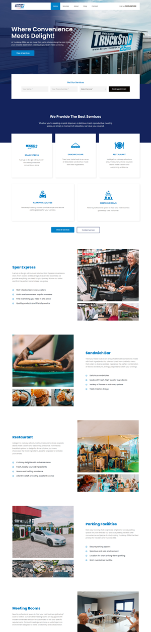Web Design by Syed Ajmal Karim for Truckstop 26Bis BV | Design: #30757980