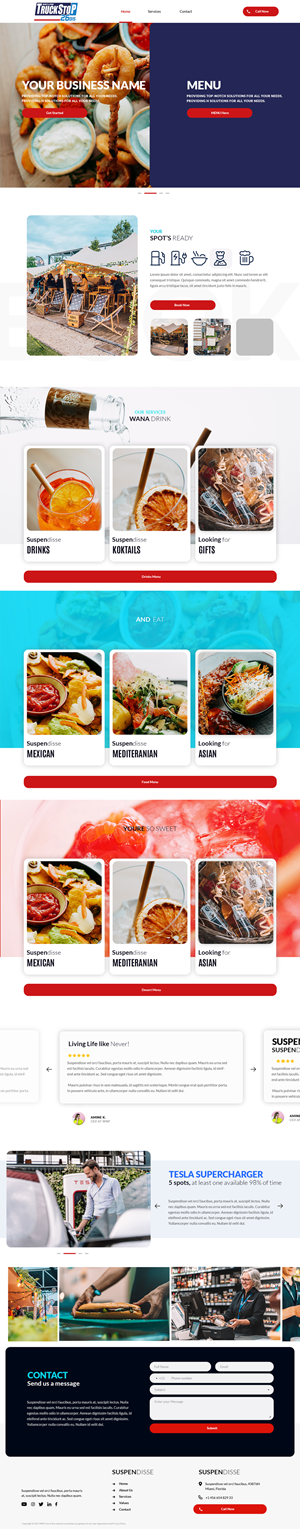 Web Design by WNP for Truckstop 26Bis BV | Design: #30772161