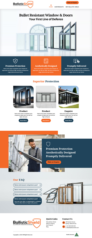 Web Design by MAZY for this project | Design #30732563