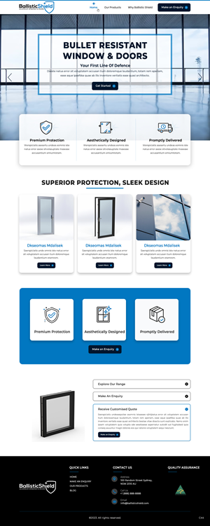 Web Design by pb for this project | Design: #30739470