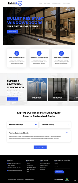 Web Design by pb for this project | Design: #30739472