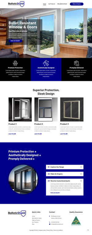 Web Design by pb for this project | Design: #30745661