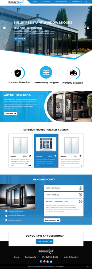 Web Design by pb for this project | Design #30745675