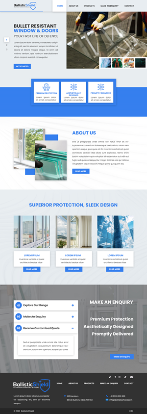 Web Design by pb for this project | Design: #30745677