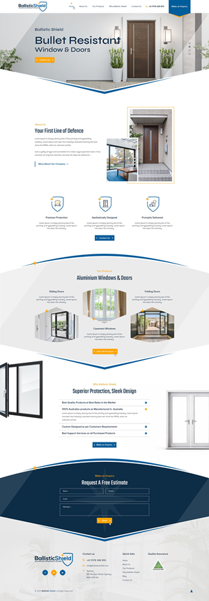 Web Design by Ved Web Services for this project | Design #30745257