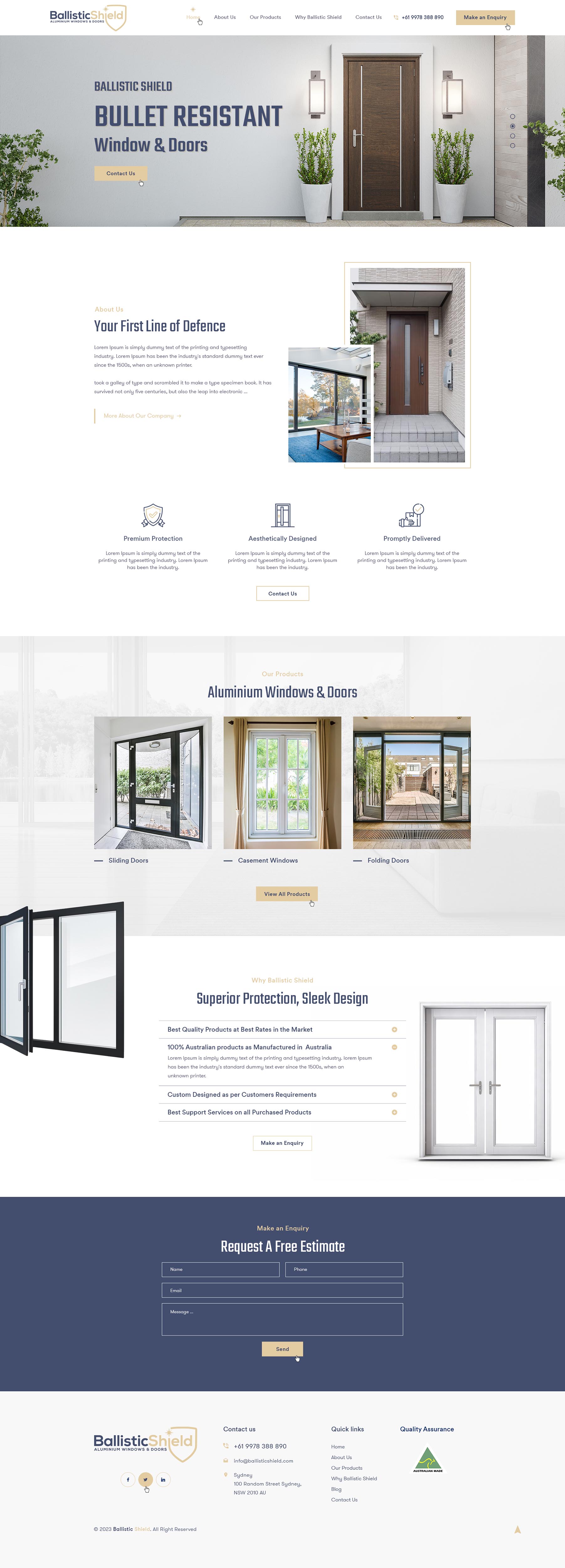 Web Design by Ved Web Services for this project | Design #30745258