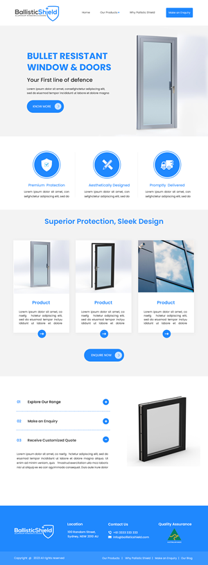 Web Design by Creations Box 2015 for this project | Design #30744286