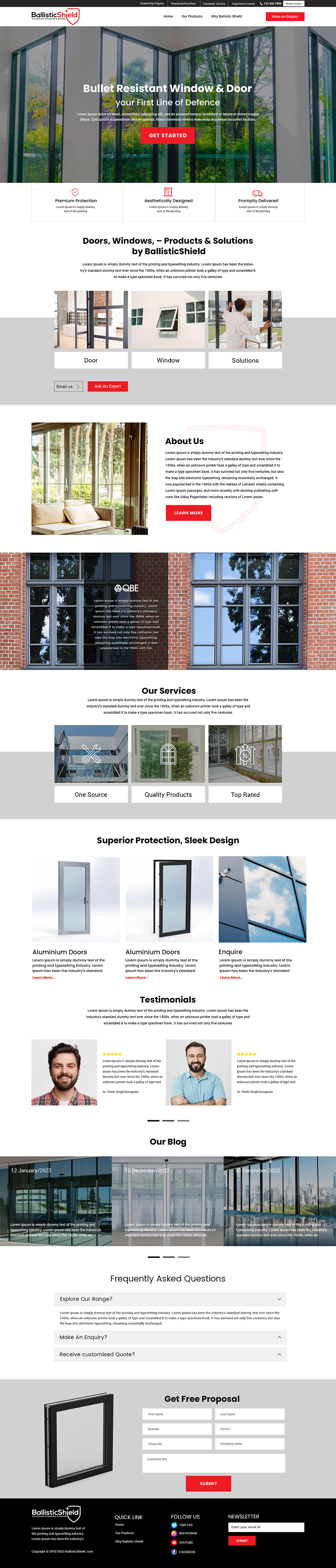 Web Design by creative.bugs for this project | Design #30737389