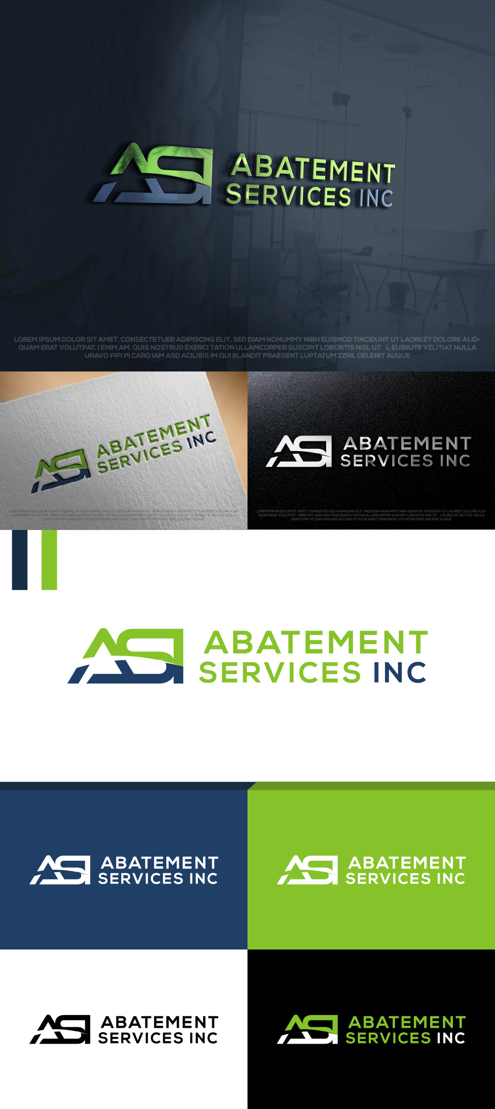 Logo Design by Ayub Zafar for Abatement Services Inc | Design #30743579