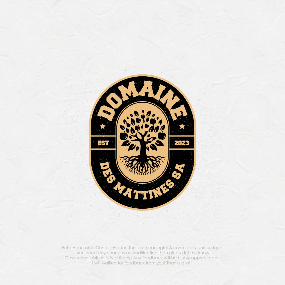 Diseño de Logo por LogoEon para Domaine des Mattines SA | Diseño #30766126