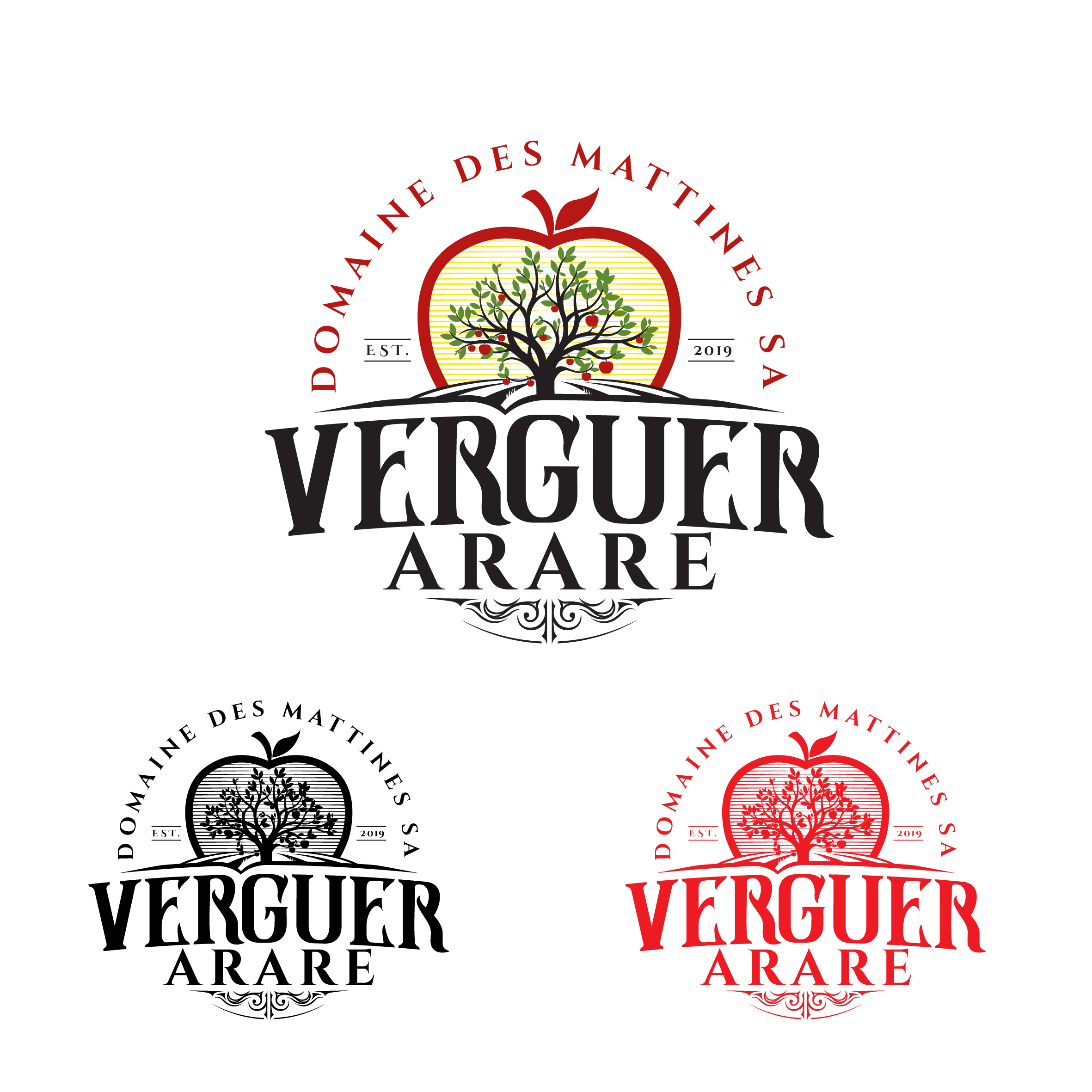 Logo Design by creativeDAGA for Domaine des Mattines SA | Design #30763331