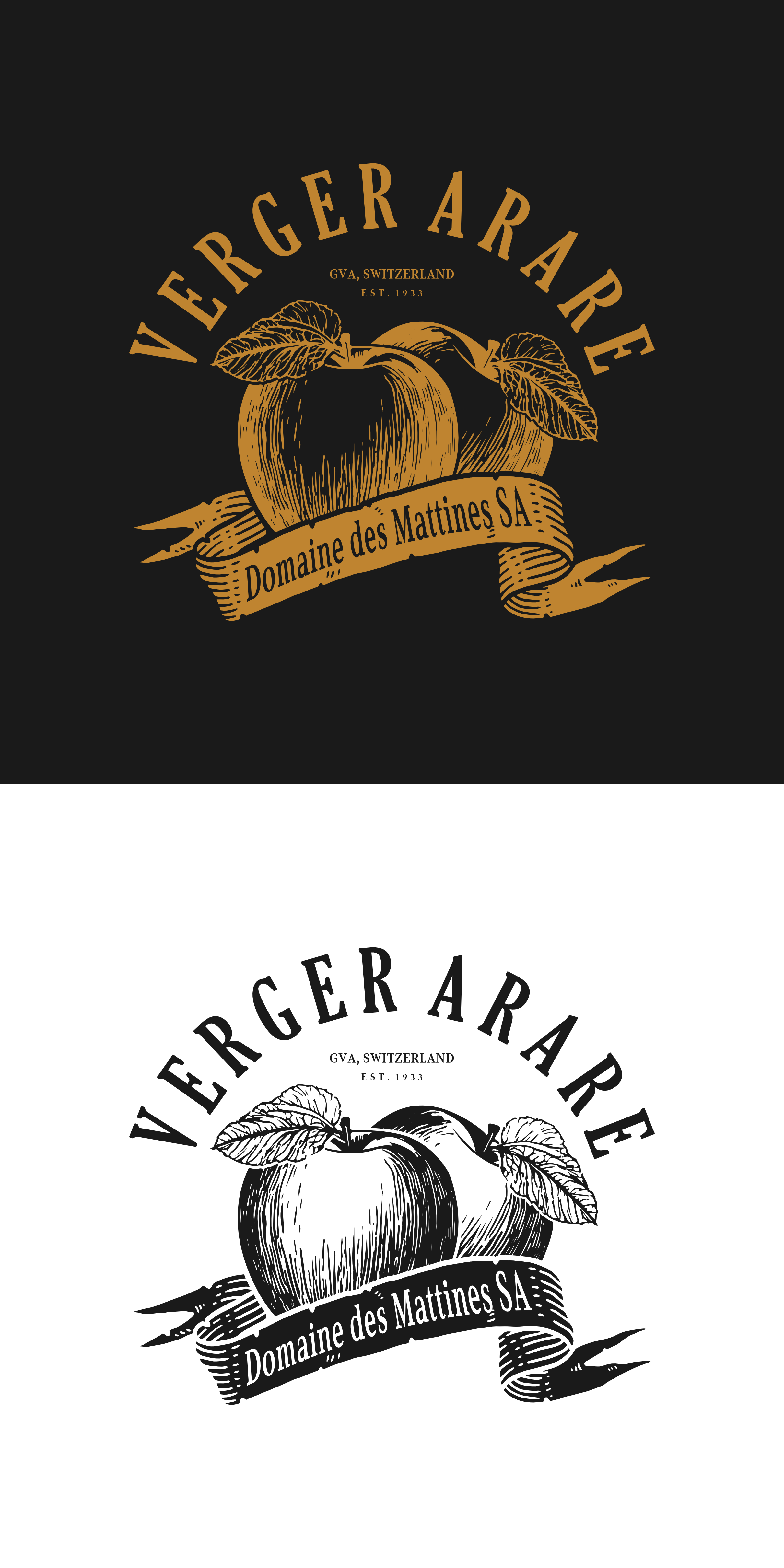 Logo Design by DoppelGanger Studio for Domaine des Mattines SA | Design #30741646