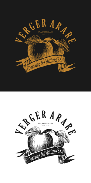 Logo Design by DoppelGanger Studio for Domaine des Mattines SA | Design: #30741646