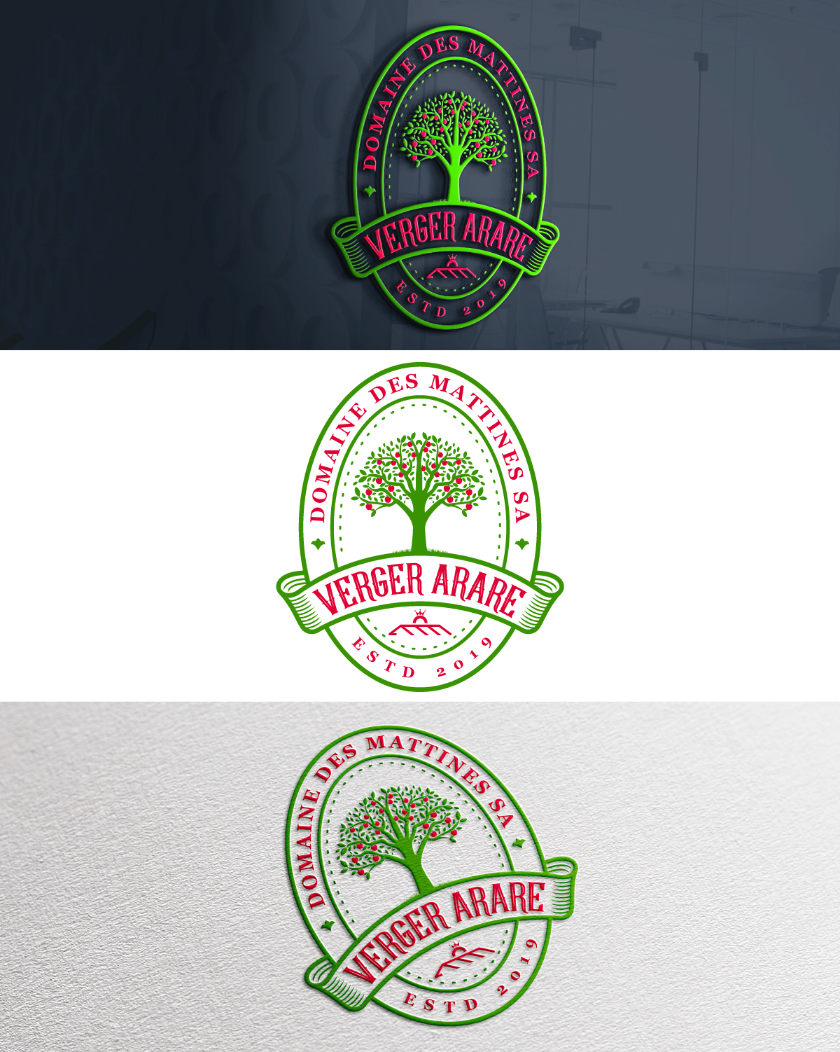 Logo Design by Sadia_Akter for Domaine des Mattines SA | Design #30749474