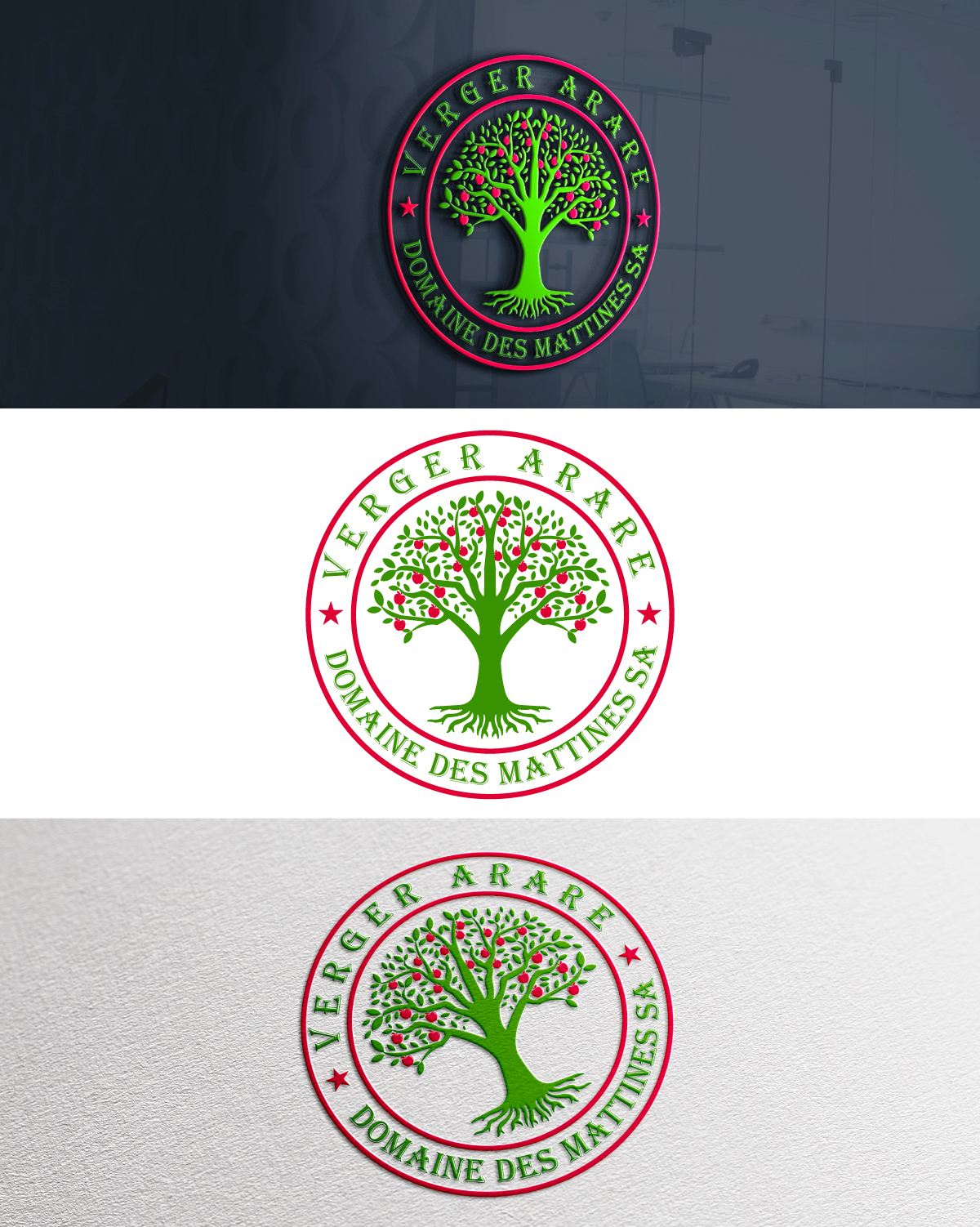 Logo Design by Sadia_Akter for Domaine des Mattines SA | Design #30749476