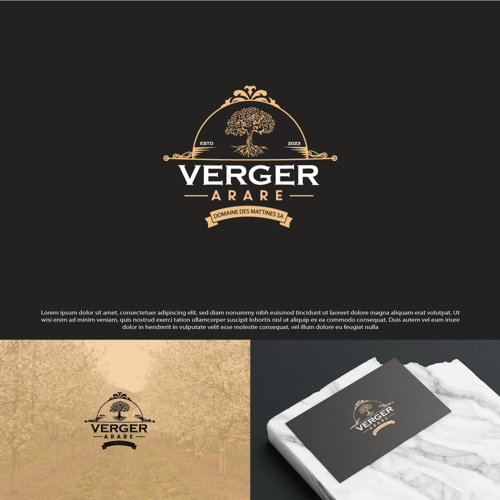 Logo Design by Tan-D for Domaine des Mattines SA | Design #30738670