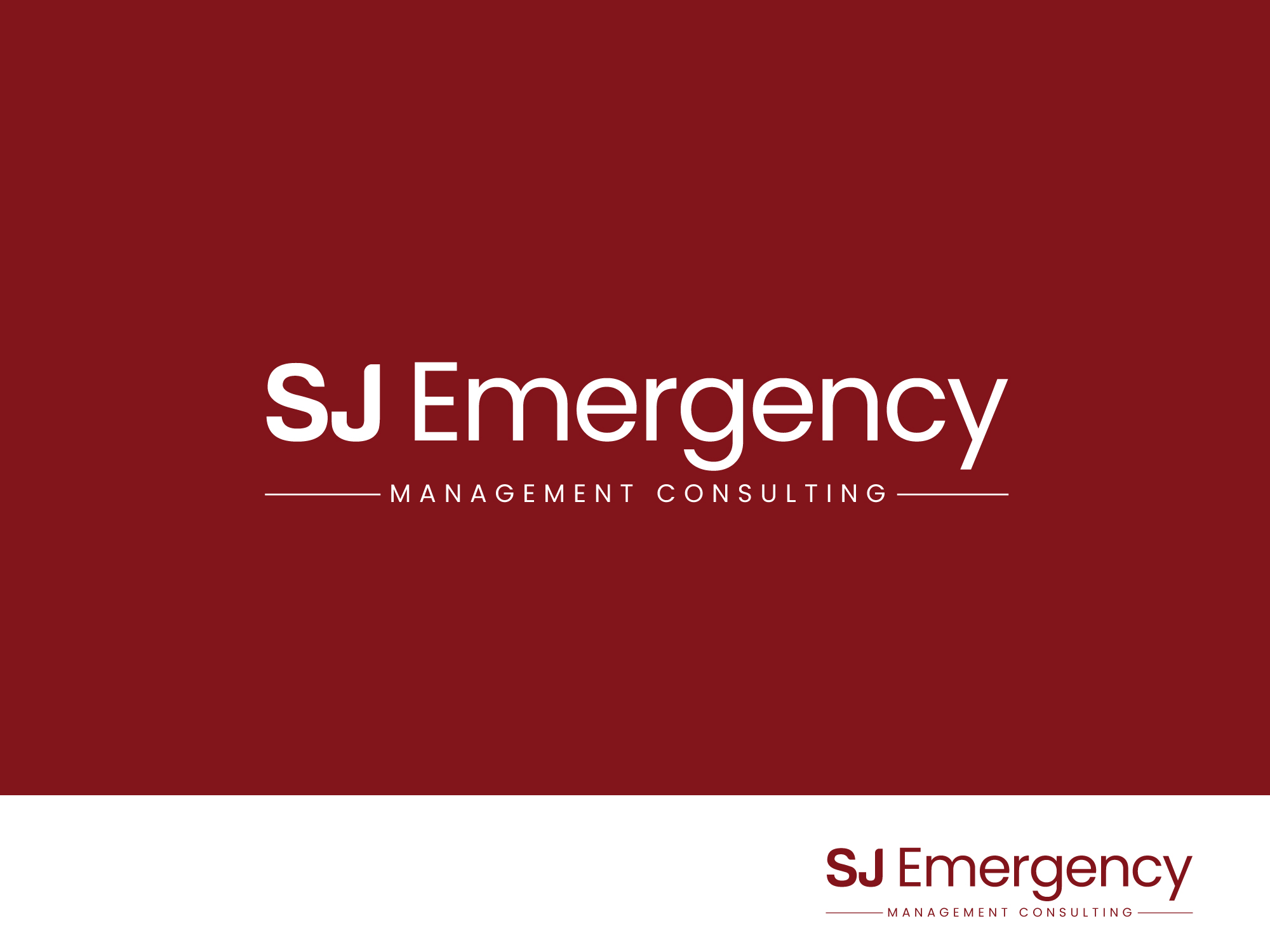 Serious, Professional, Emergency Management Logo Design for SJ Emergency Management Consulting