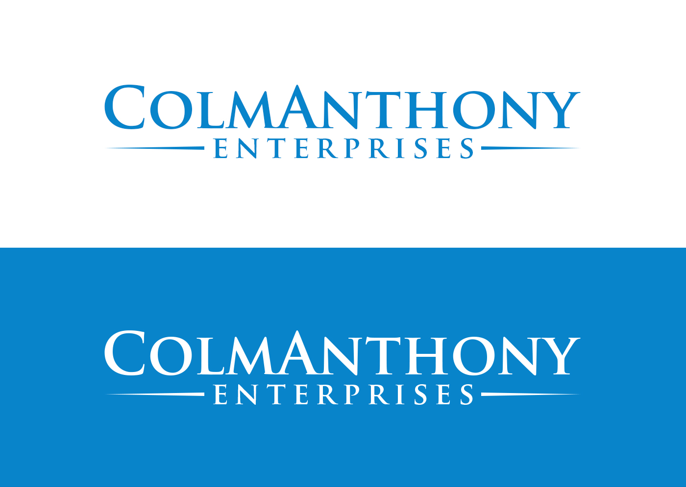 Logo-Design von Soonia für ColmAnthony Enterprises | Design #30734408