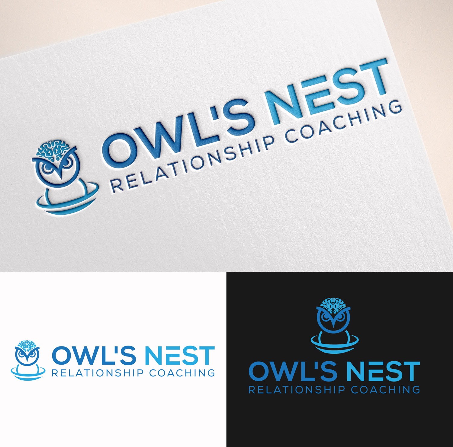 Logo Design by M Art & Design for Owl's Nest Relationship Coaching | Design #30735479
