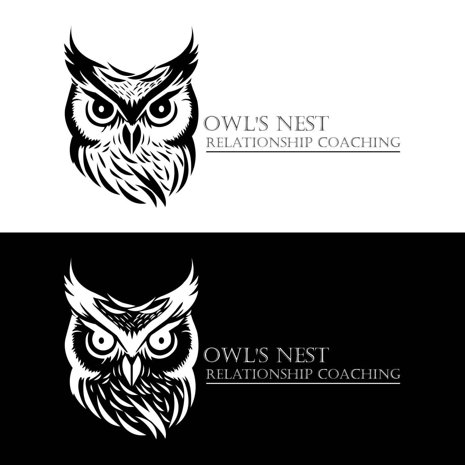 Logo Design by pembalapgelap for Owl's Nest Relationship Coaching | Design #30741440