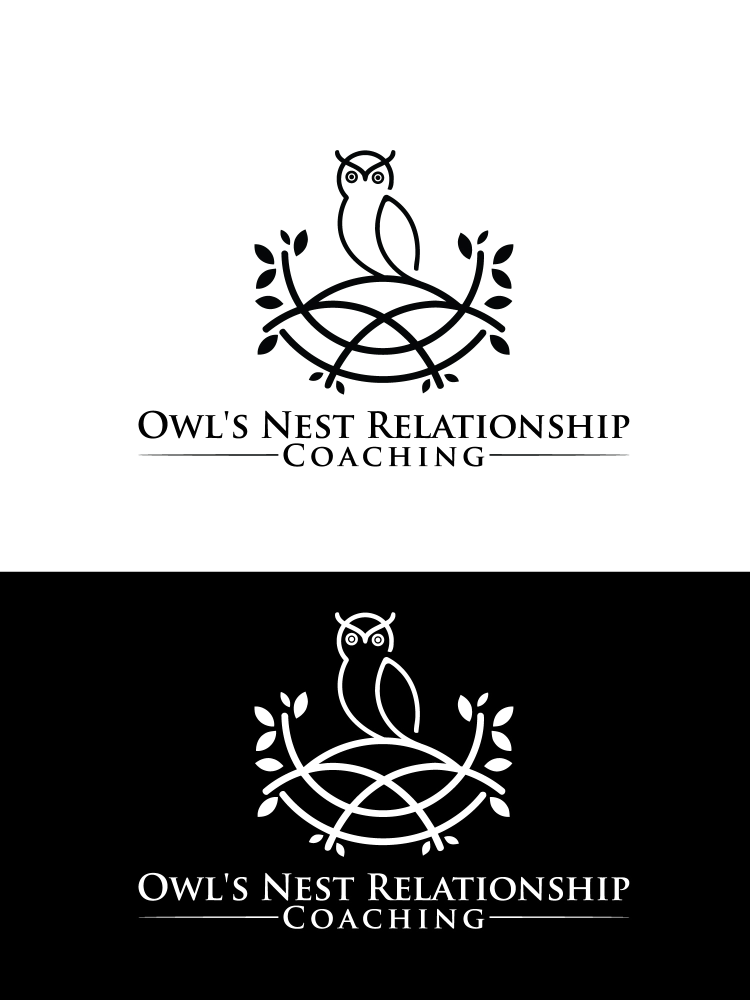 Logo Design by MH_Prantu for Owl's Nest Relationship Coaching | Design #30735160