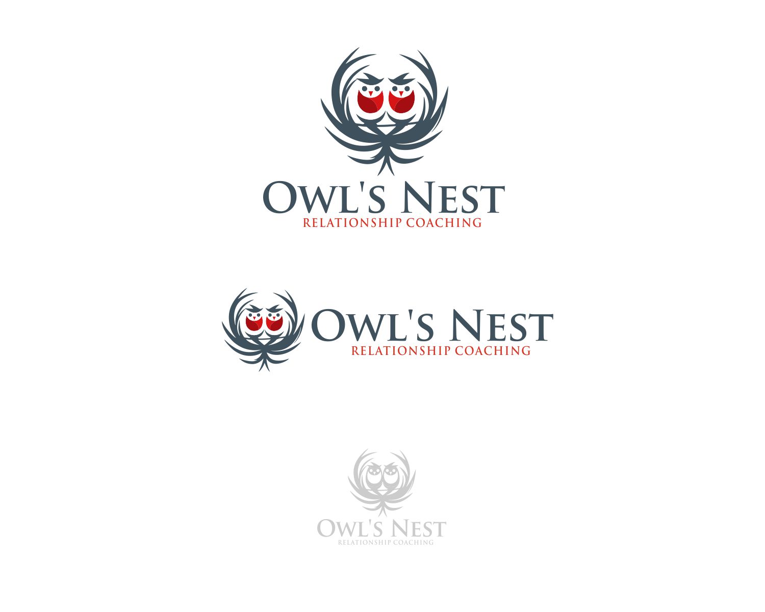 Logo Design by DesignMX (Renan Mejia) for Owl's Nest Relationship Coaching | Design #30763002