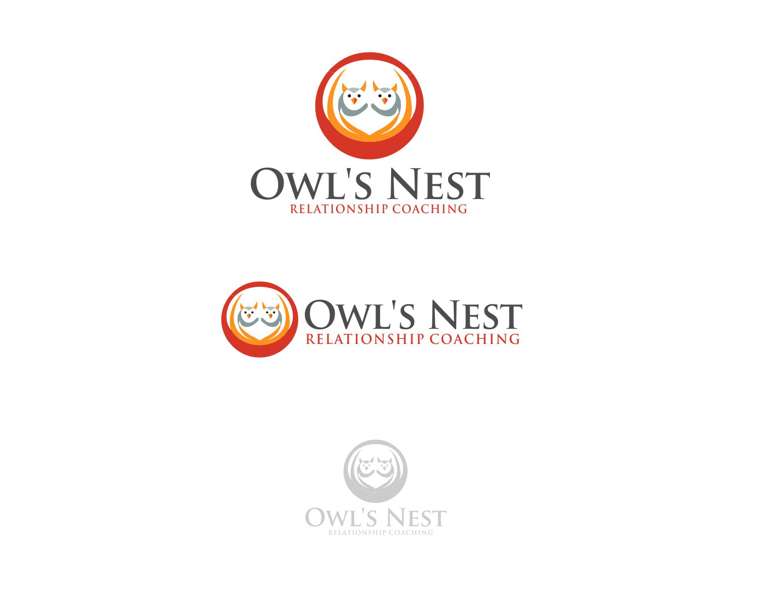 Logo Design by DesignMX (Renan Mejia) for Owl's Nest Relationship Coaching | Design #30763004