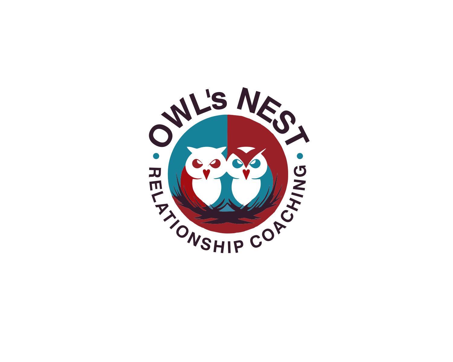 Logo Design by DesignMX (Renan Mejia) for Owl's Nest Relationship Coaching | Design #30763007