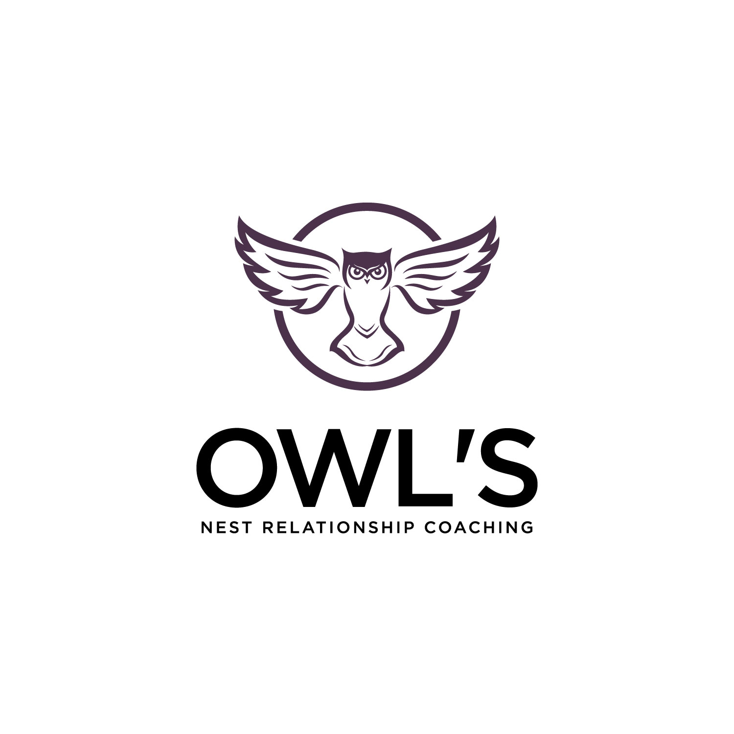 Diseño de Logo por LAXMI DESIGNHUB para Owl's Nest Relationship Coaching | Diseño #30735720