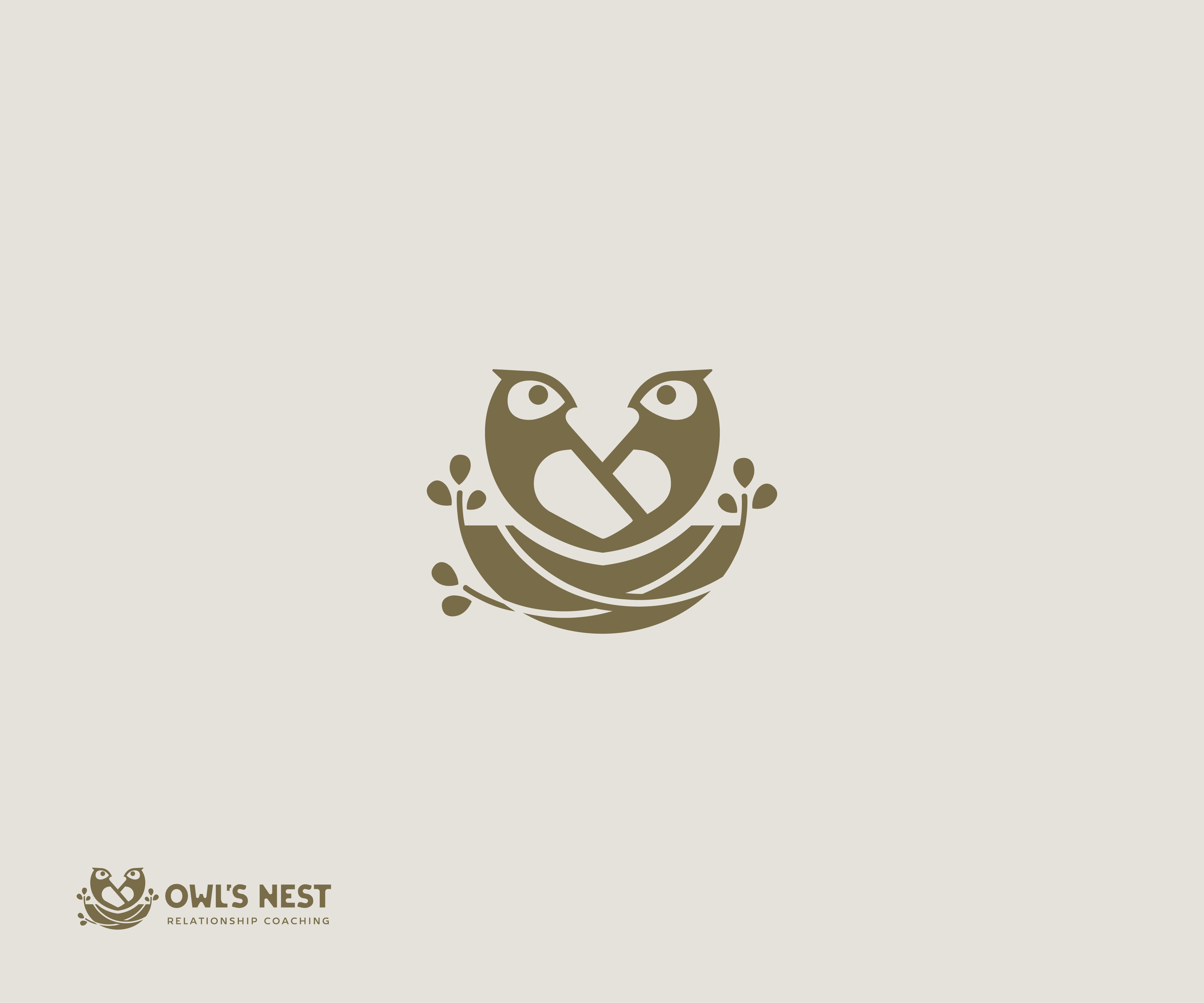 Design de Logo par karika pour Owl's Nest Relationship Coaching | Design #30778400