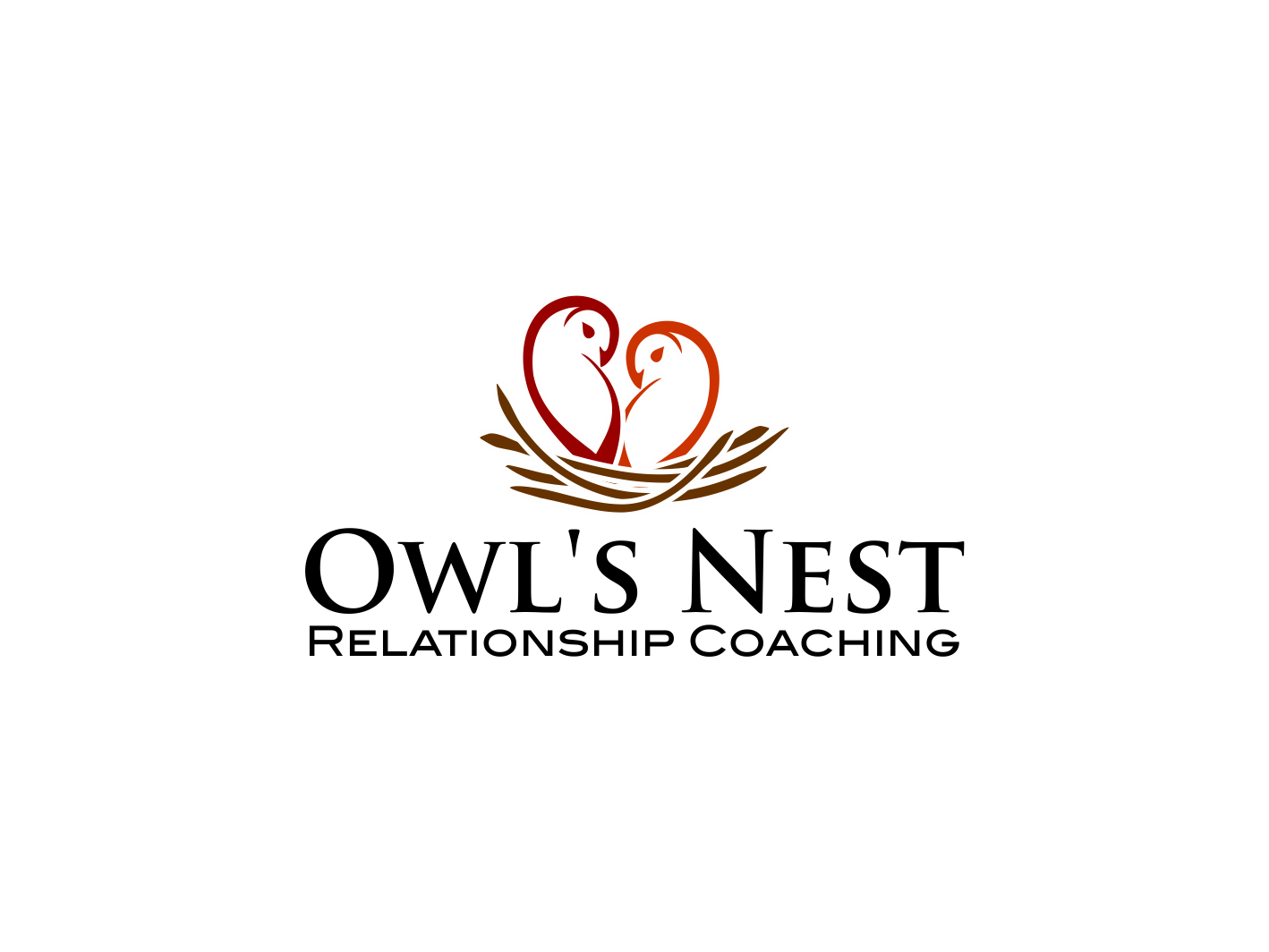 Logo Design by BNdesigner for Owl's Nest Relationship Coaching | Design #30741329
