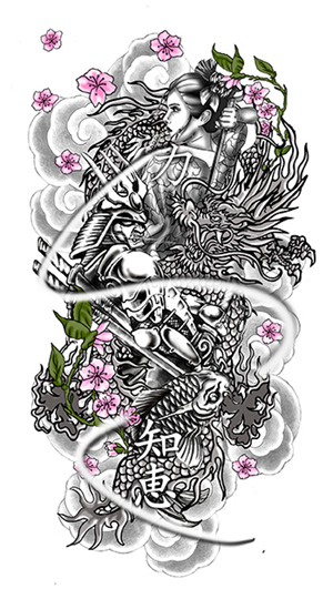 Tattoo Design by ioio for this project | Design: #30750070