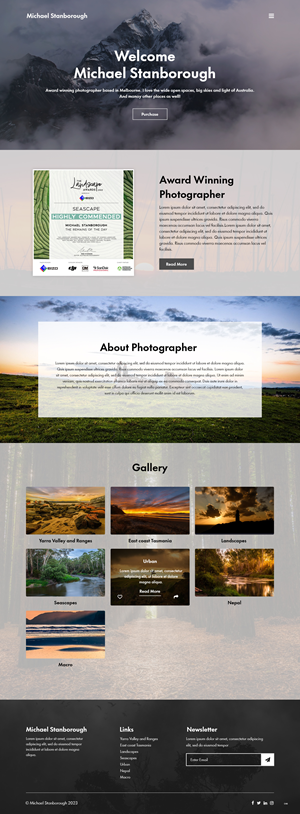 Web Design by pb for this project | Design: #30763758