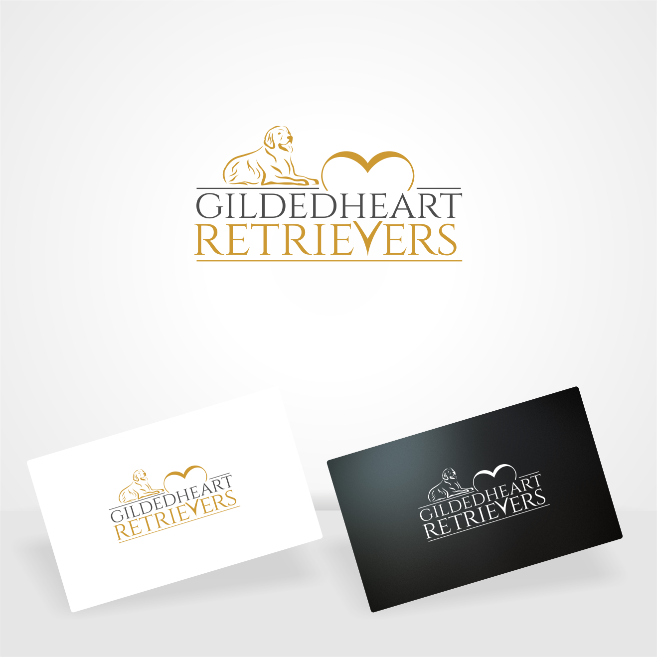 Logo Design by Arham Hidayat for Gildedheart Retrievers | Design #30780166