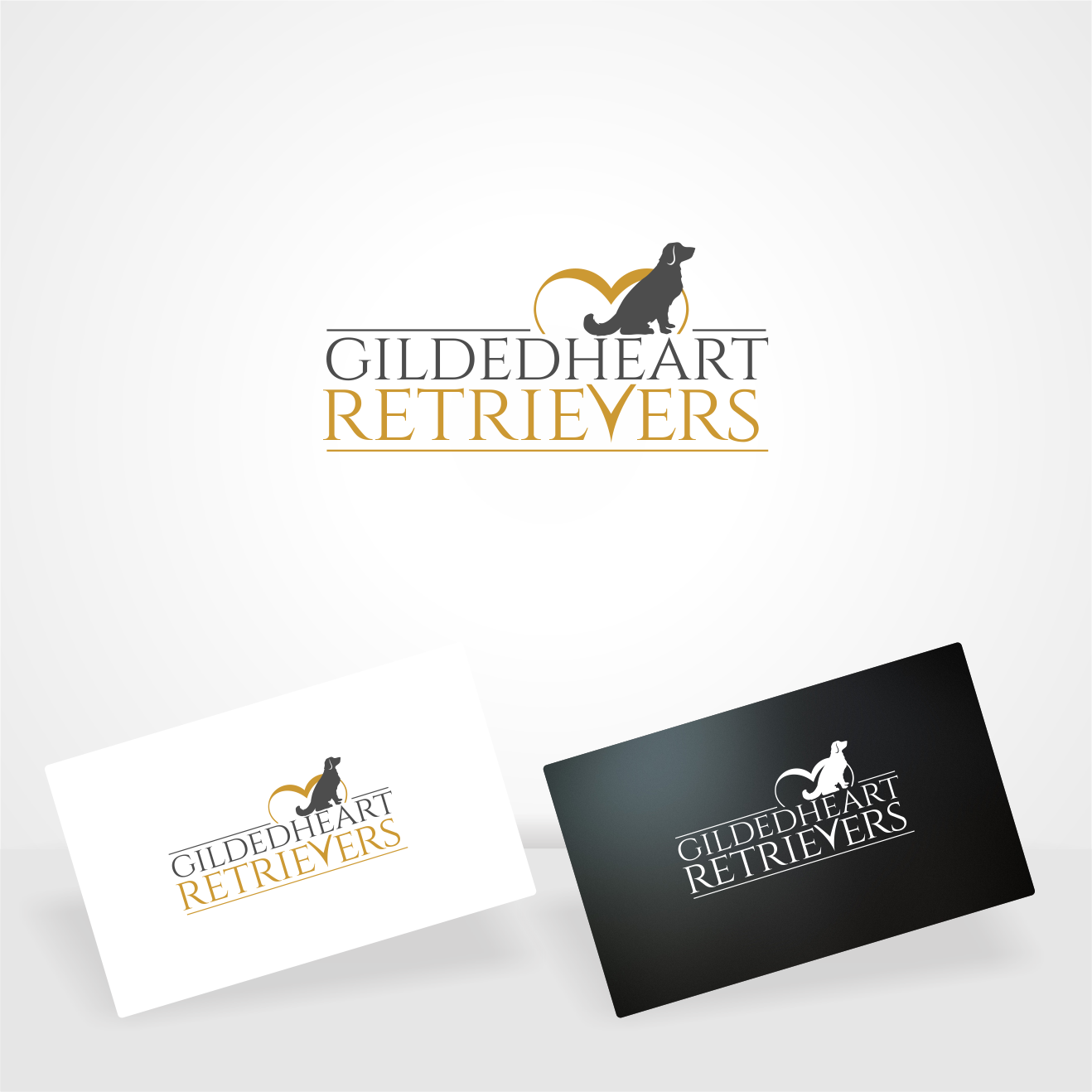 Logo Design by Arham Hidayat for Gildedheart Retrievers | Design #30780168