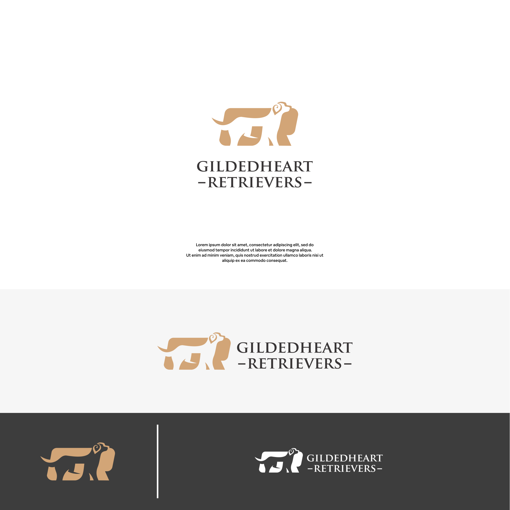 Design de Logo par DesignFirst pour Gildedheart Retrievers | Design #30735627