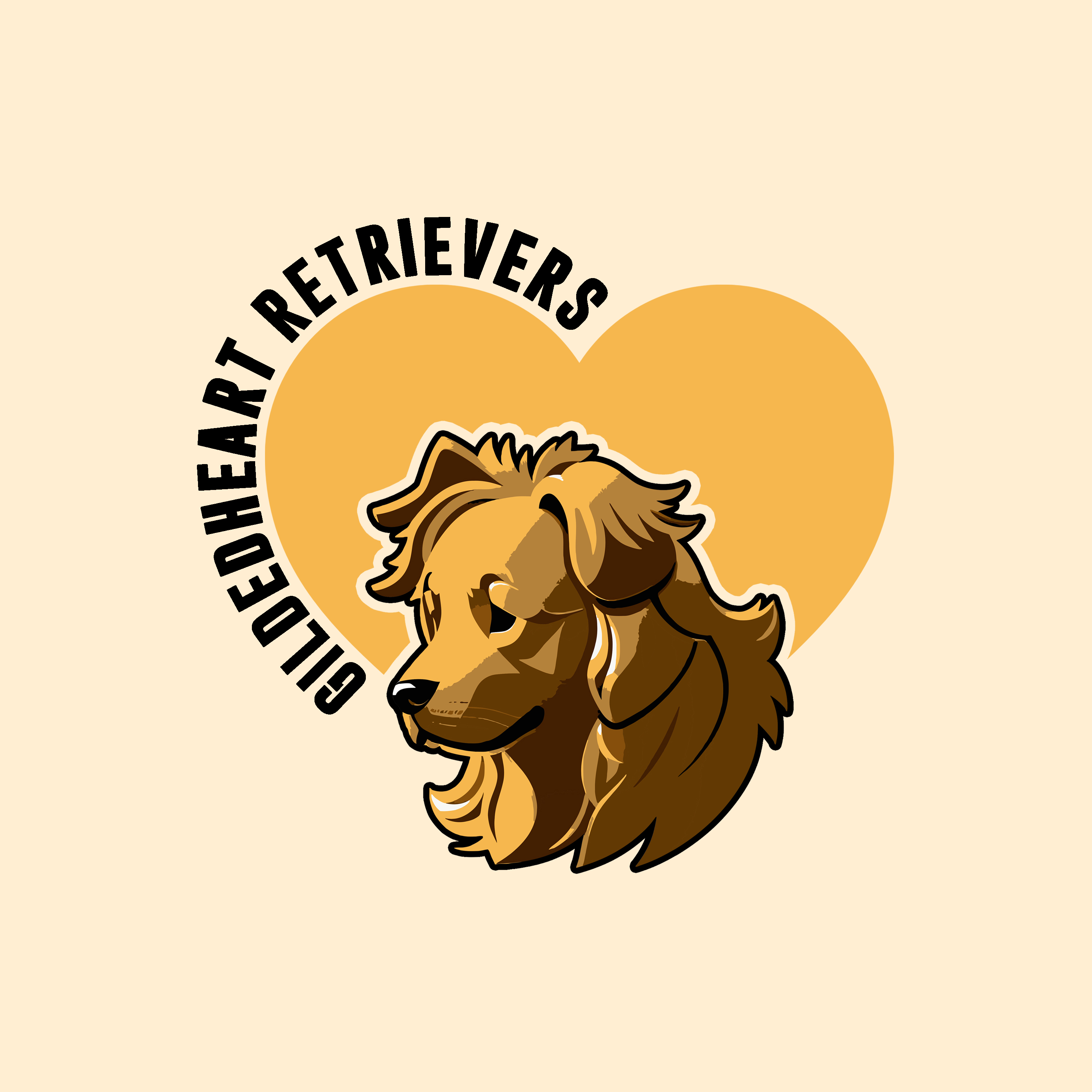 Logo Design by Next Empire for Gildedheart Retrievers | Design #30742858