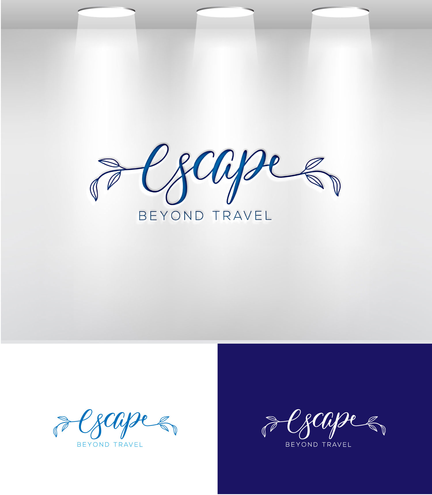 Logo Design by Mi Design1 for Escape Beyond Travel | Design #30741245