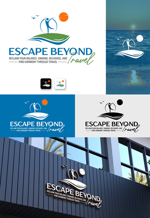 Logo Design by Design Athics for Escape Beyond Travel | Design: #30743920