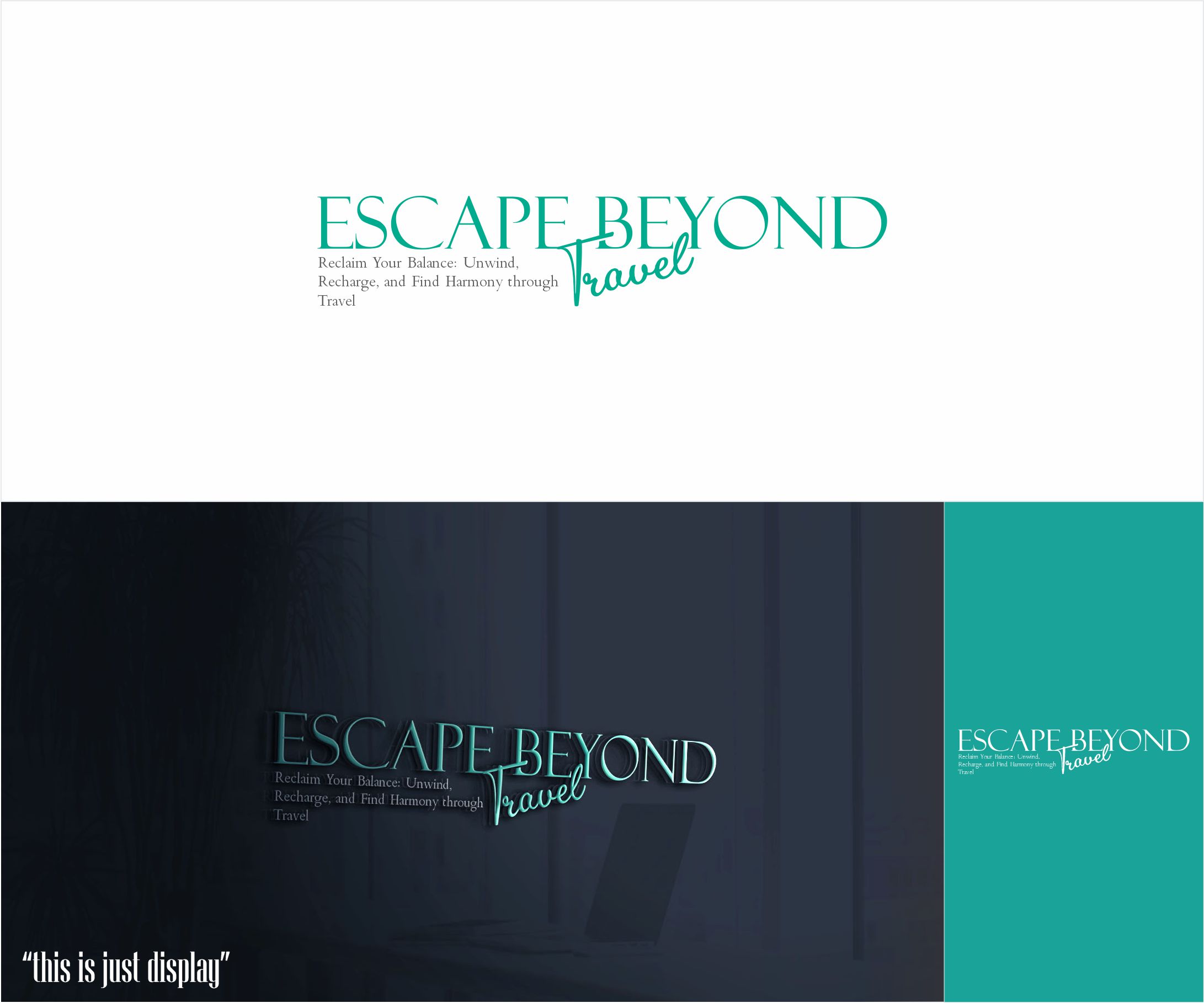 Logo-Design von alkaline für Escape Beyond Travel | Design #30744181