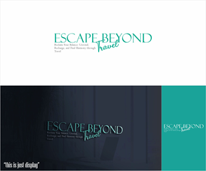 Logo Design by alkaline for Escape Beyond Travel | Design: #30744181