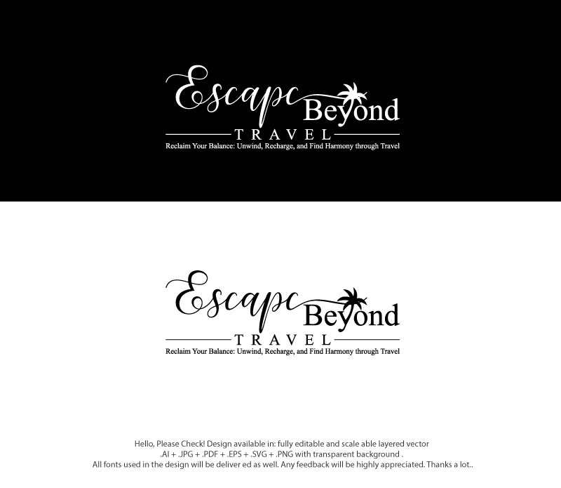 Logo Design by skart for Escape Beyond Travel | Design #30739654