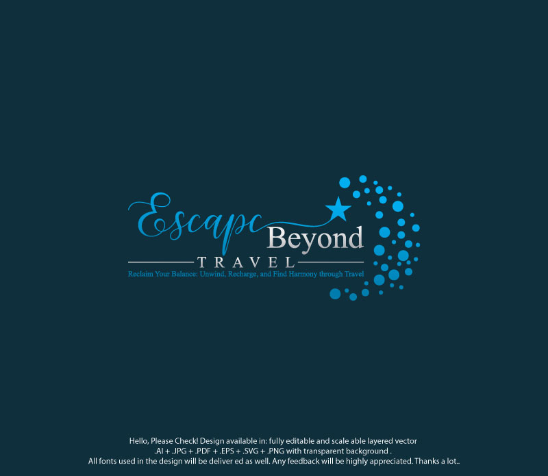Logo Design by skart for Escape Beyond Travel | Design #30747156