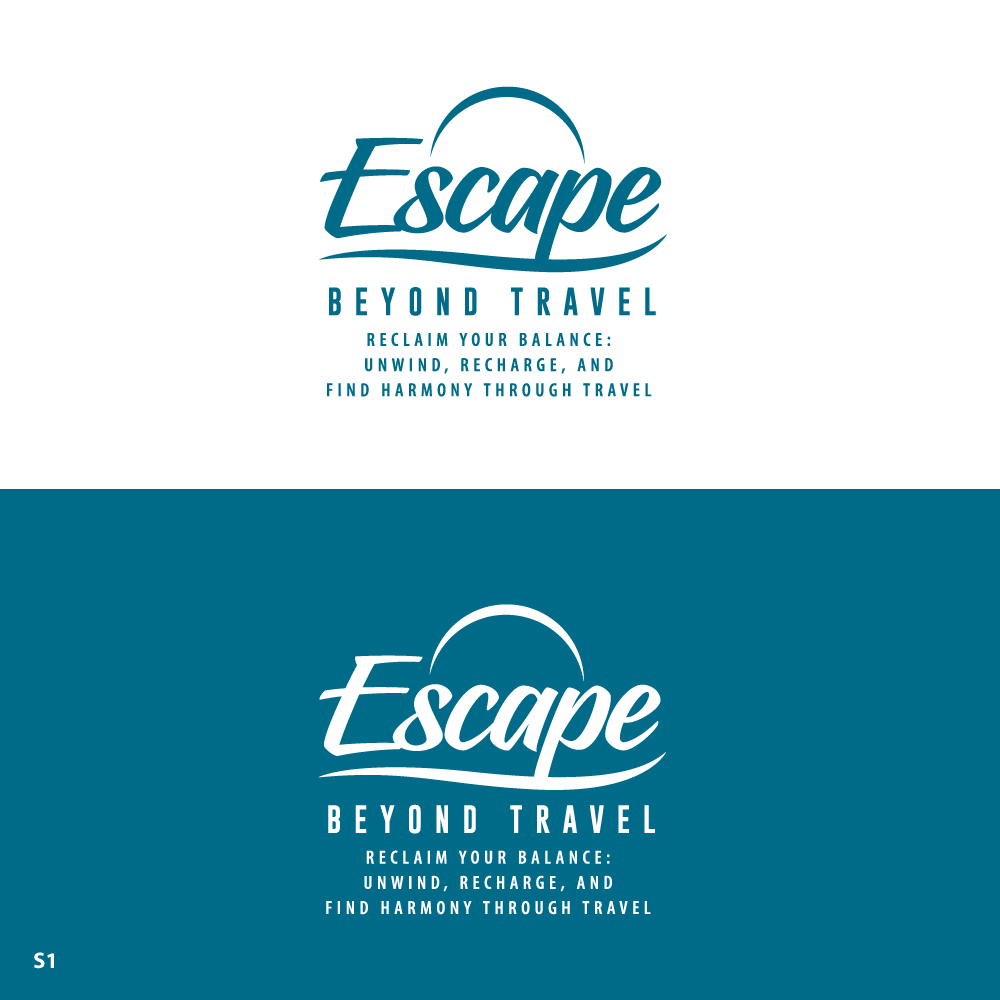 Logo Design by Sujit Banerjee for Escape Beyond Travel | Design #30744419