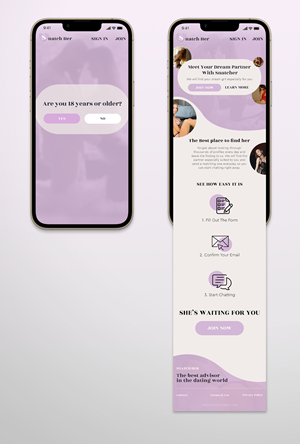 Landing Page Design by C9 Designs